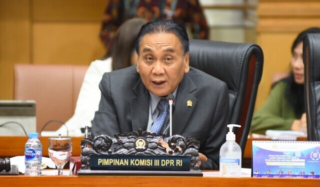 Bahas Pemilu 2024, Komisi III Ramai Bahas Ketidakhadiran Kapolri di Raker