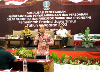 Komisi A DPRD Jawa Timur Bersama Kesbangpol Jawa Timur Gelar Sosialisasi P4GN