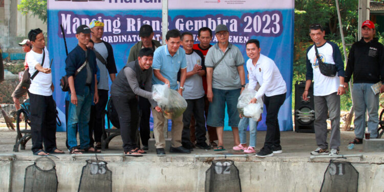 Sambut Pemilu Sejuk, KWP Gelar Lomba Mancing Riang Gembira