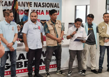 Relawan Eric Thohir Deklarasi Dukung Prabowo-Gibran