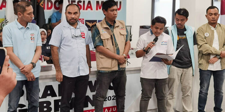 Relawan Eric Thohir Deklarasi Dukung Prabowo-Gibran