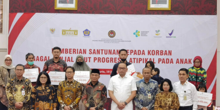 Pemberian Santunan Kepada Korban Gagal Ginjal Akut Progresif Atipikal