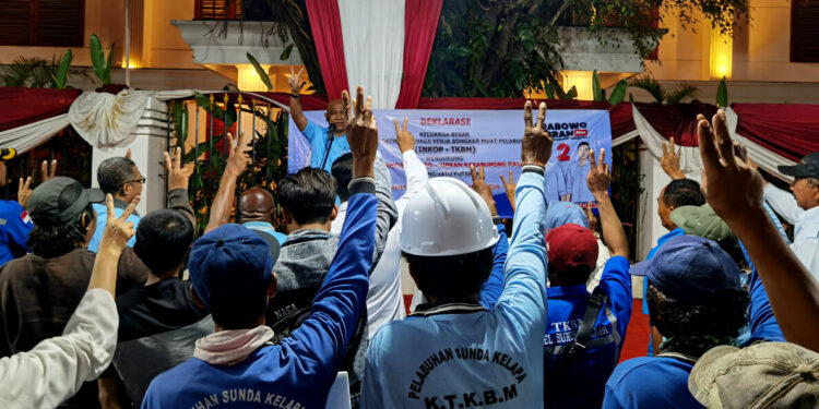 Induk Koperasi Tenaga Kerja Bongkar Muat Dukung Capres-Cawapres nomor urut 2