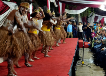 Relawan Papua center Dukung Capres-Cawapres nomor urut 2