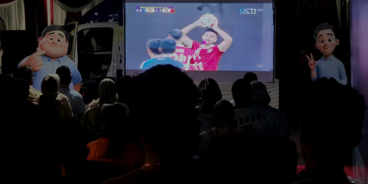 TKN Gelar Nonton Bareng Piala Asia Indonesia vs Jepang
