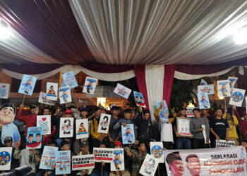 Ingin BBM Tidak Naik dan Lapangan Kerja Terbuka, Jaringan Ojek Pangkalan Deklarasi Dukung Prabowo-Gibran