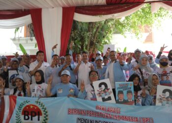 Kepincut Program Makan Siang dan Susu Gratis, Relawan BPI Dukung Prabowo