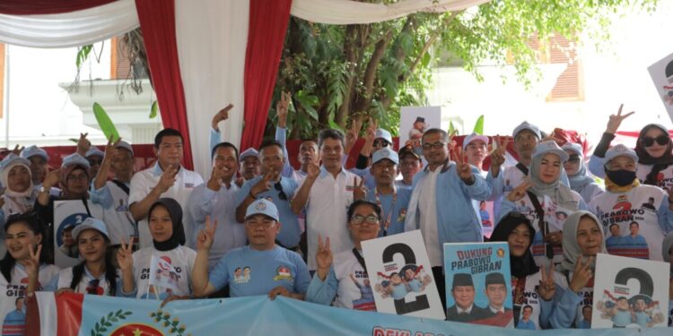 Kepincut Program Makan Siang dan Susu Gratis, Relawan BPI Dukung Prabowo