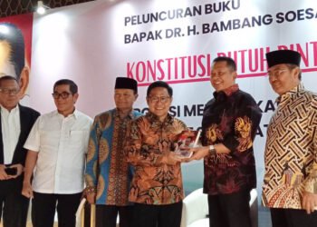 Peluncuran Buku Ke-32 Bamsoet Berjudul Konstitusi Butuh Pintu Darurat: Urgensi Memulihkan Wewenang Subjektif Superlatif MPR RI