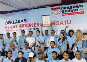 Komitmen Lanjutkan Program Jokowi, Relawan Pekat Dukung Prabowo-Gibran