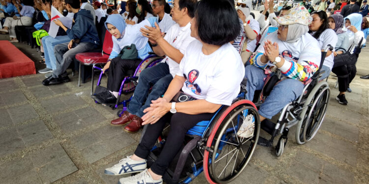 Terima Dukungan Empat Komunitas Relawan, TKN Tegaskan Komitmen Prabowo-Gibran untuk Penyandang Disabilitas