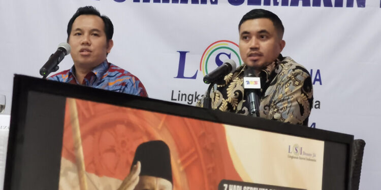 LSI Denny JA: Prabowo- Gibran Tembus 53.5 %