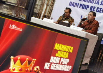 Mahkota Juara dari PDIP ke Gerindra?