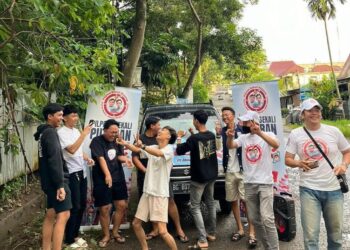 Gelar Woro-Woro Dukung Pilpres Sekali Putaran, Warga Palembang Nyatakan Sikap Kawal Prabowo Presiden