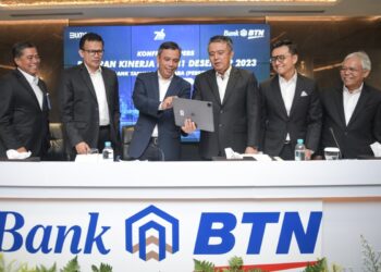 BTN Torehkan Kinerja Gemilang Tahun 2023