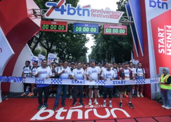 5.000 Pelari Semarakkan BTN RUN 202