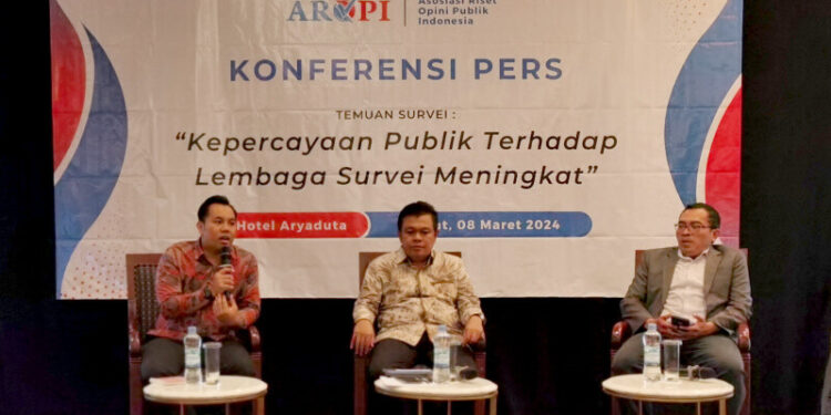 AROPI: Publik Semakin Percaya Lembaga Survei dan LSI Denny JA Paling Dikenal