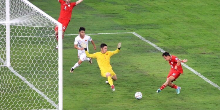 Detik-detik Gol Egy Maulana Vikri ke Gawang Vietnam