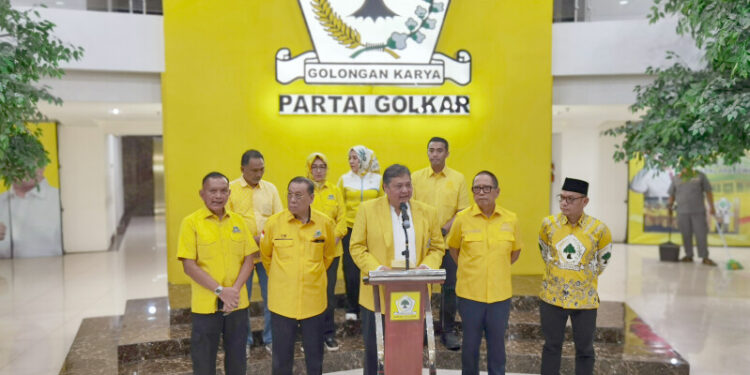 Bobby Nasution  Hadiri Pengarahan Calon Kepala Daerah oleh Ketua Umum Partai Golkar, Airlangga Hartarto