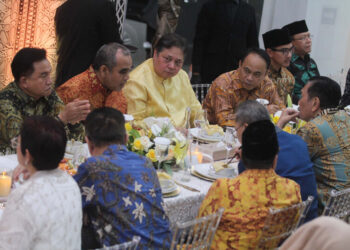 Acara Halal Bihalal Golkar Dihadiri Sederet Tokoh Nasional, Mardiono dari PPP Sinyal Gabung Koalisi Indonesia Maju