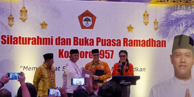 Kosgoro 1957 Resmi Dukung Airlangga Hartarto sebagai Ketum Golkar 2024-2029