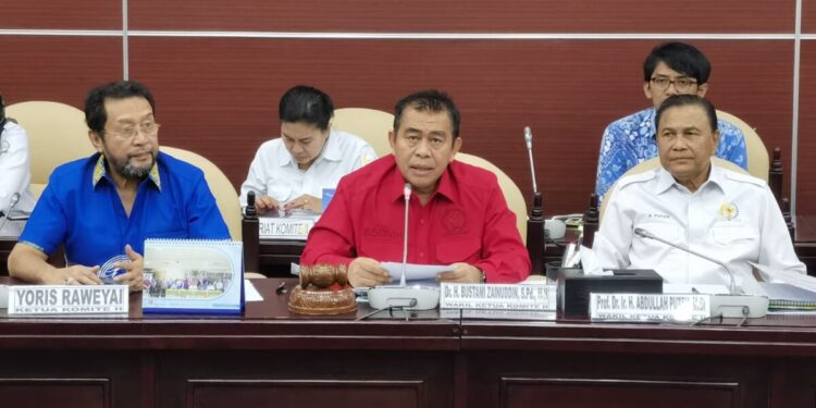 Menteri Pertanian Bahas Kemajuan Pembangunan Sektor Pertanian dalam Rapat Kerja dengan Komite II DPD RI