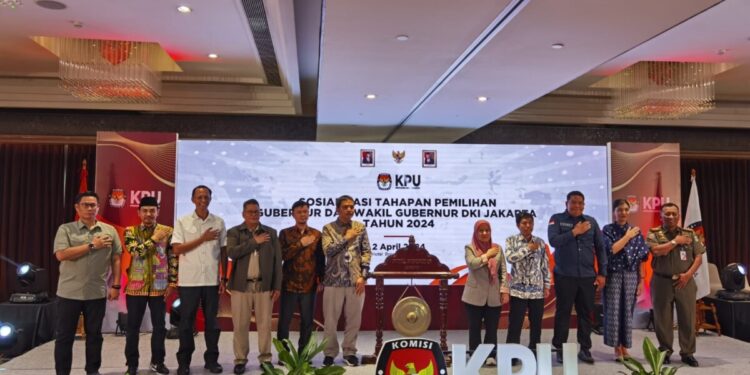 KPU DKI Jakarta Gelar Sosialisasi Tahapan Pemilihan Gubernur dan Wakil Gubernur 2024