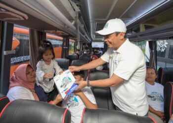 BTN Lepas Ribuan Pemudik Gratis