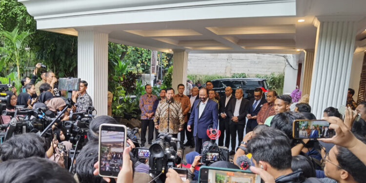 Prabowo Subianto dan Surya Paloh Sepakat Kerja Sama Demi Kepentingan Rakyat