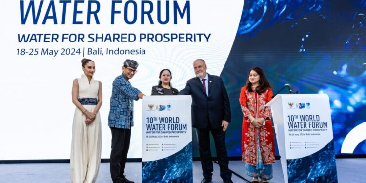 Puan Buka Pameran di WWF ke-10 yang Diikuti Berbagai Negara Soal Inovasi Air