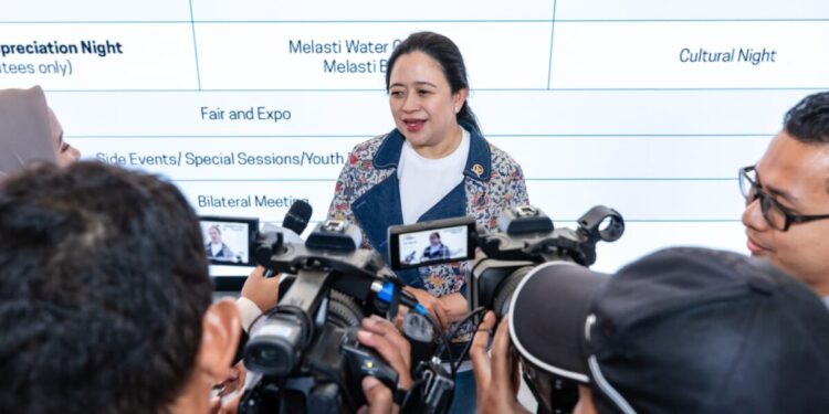 Puan Cek Persiapan Venue Pertemuan Parlemen Dunia dalam Forum Air