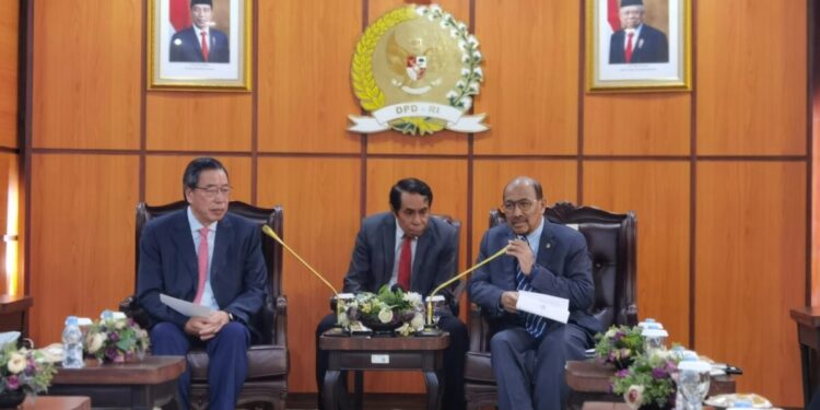 DPD RI Terima Kunjungan Delegasi Dewan Legislatif Hong Kong, Dorong Penguatan Kerja Sama Bilateral