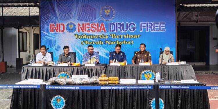 BNN RI Musnahkan 11,8 Kg Narkotika dari Lima Kasus Besar di Tahun 2024