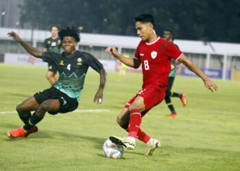 Timnas Indonesia Imbangi Tanzania dalam Laga Uji Coba
