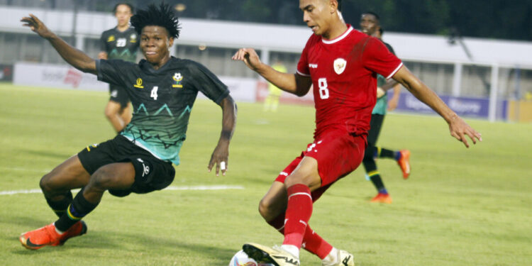 Timnas Indonesia Imbangi Tanzania dalam Laga Uji Coba