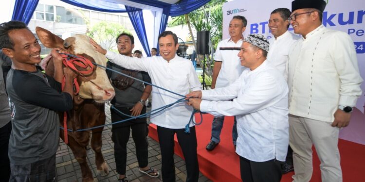 BTN Tebar 460 Ekor Hewan Kurban