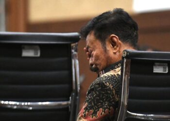 Syahrul Yasin Limpo Tunjukkan Video Pidato Jokowi dalam Sidang Kasusnya