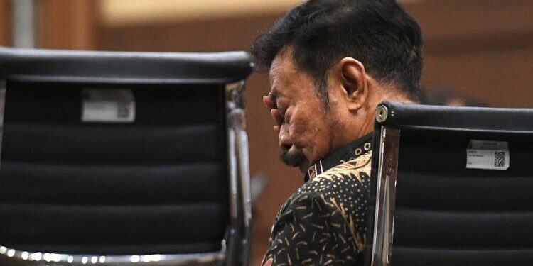 Syahrul Yasin Limpo Tunjukkan Video Pidato Jokowi dalam Sidang Kasusnya