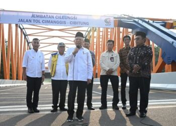 Wapres Resmikan Jalan Tol Cimanggis-Cibitung