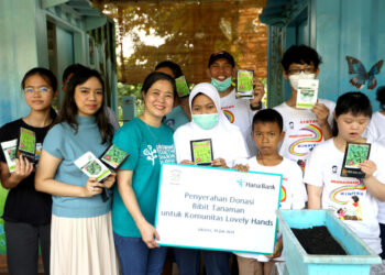 Hana Bank Dukung Pemberdayaan Komunitas Disabilitas Lovely Hands