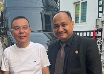 Fachrul Razi Bertemu Ketua Harian DPP Gerindra Prof Sufmi Dasco di Korea Selatan