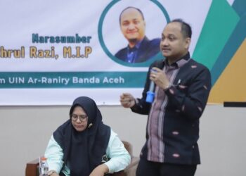 Senator Fachrul Razi Berikan Motivasi Di Depan Ratusan Mahasiswa Pembekalan Magang FISIP UIN Ar-Raniry
