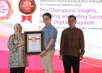 Le Minerale Jadi Jawara Indonesia Original Brand Award 2024