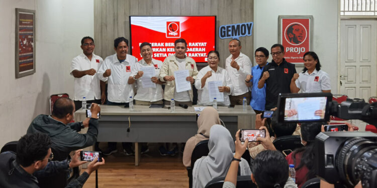 Relawan Pro Jokowi (Projo) Deklarasikan Dukungan untuk Calon Kepala Daerah Pilkada Serentak 2024