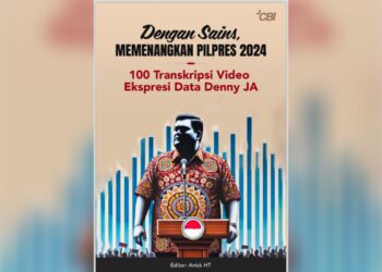 Denny JA Terbitkan Buku Ekspresi Harian Pilpres 2024