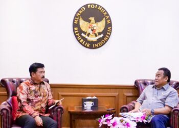 Gobel Bertemu Menko Polhukam Bahas Gelar Pahlawan Nasional untuk HB Jassin