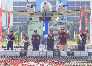 Bea Cukai Hancurkan Barang Sitaan Senilai 165 Miliar Rupiah