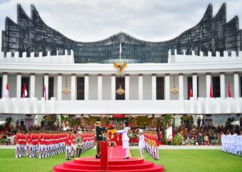 Presiden Jokowi Pimpin Upacara Peringatan Detik-Detik Proklamasi di IKN