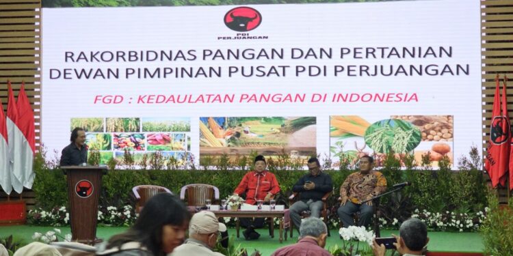 PDIP Gelar FGD Pangan: Fokus pada Kedaulatan Pangan dan Diversifikasi untuk Mengatasi Lonjakan Impor