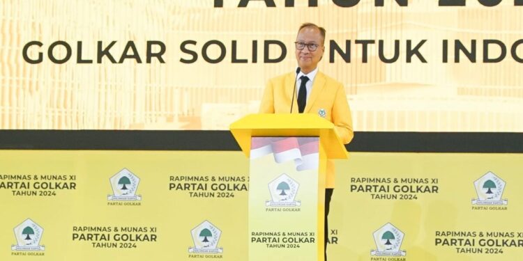 Rapimnas Partai Golkar Terima Pengunduran Diri Airlangga Hartarto